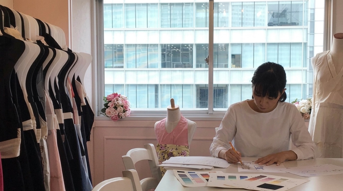 フルオーダーエプロン制作｜型紙から作る完全別注・特注【ELEWORK】